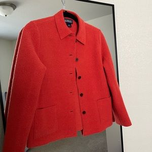 Lands’ End button up sweater